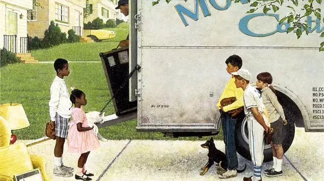 Image: 'Norman Rockwell in the 1960s'