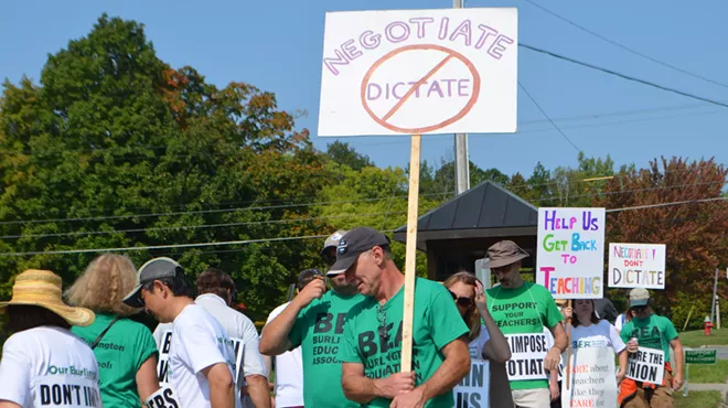 Image: Back to School: Striking Burlington Teachers Reach Agreement With Board