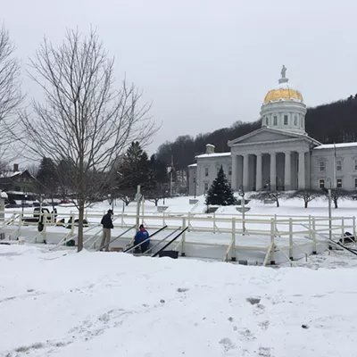 Image: Walters: The Vermont Statehouse Ice Rink Makes Its Return