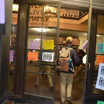 Image: UVM Protesters Meet With Deans, University President During Daylong Occupation