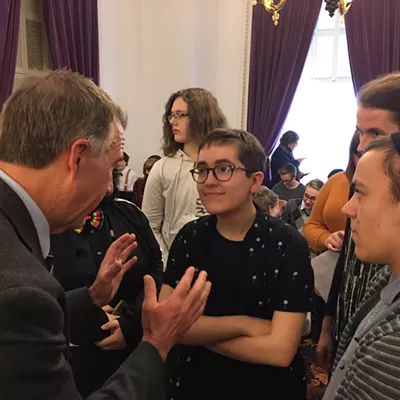 Image: Walters: Queer Youth Meet the Governor