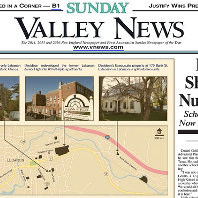 Image: Media Note: Valley News to Cut Printing, Design Operations