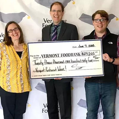 Image: Vermont Restaurant Week Donates More Than $23,000 to the Vermont Foodbank