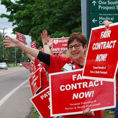 Image: Nurses' Union to Serve UVM Medical Center With a Strike Notice