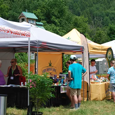 Image: Despite Extreme Heat, Vermonters Find Their Chill at Cannabis Legalization Party