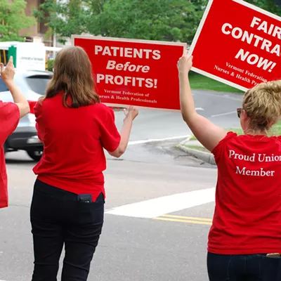 Image: Contract Talks Yield No Breakthrough for Nurses, UVM Medical Center