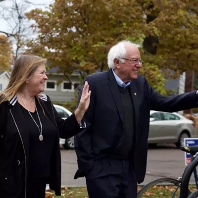 Image: Bernie Sanders Wins Third Term to U.S. Senate
