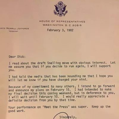 Image: Like Welch, Jeffords Considered Running for Governor