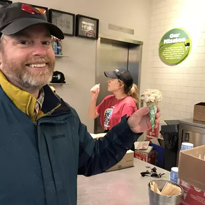 Image: It Was Raining Cones at Ben & Jerry's in Burlington
