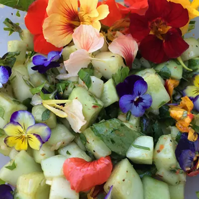 Image: Farmers Market Kitchen: Pristine Cucumber Salad