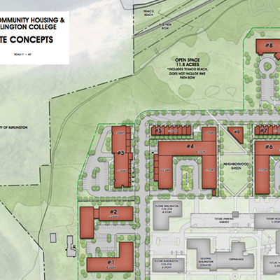 Image: Park, Housing Planned for Former Burlington College Property
