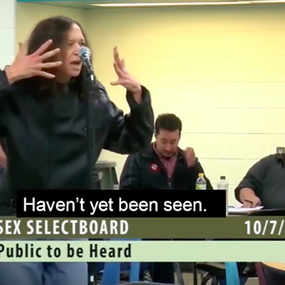 Image: Rock On: Essex Woman Belts Out Jethro Tull Tune to Protest Merger