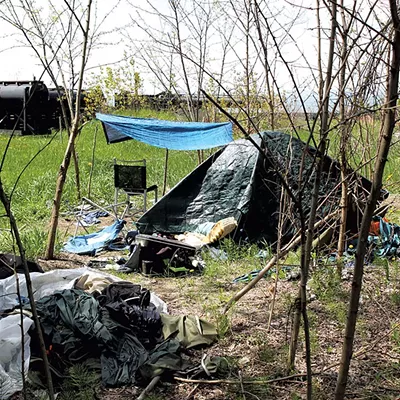 Image: Burlington Settles Lawsuit Over Homeless Encampment Policy