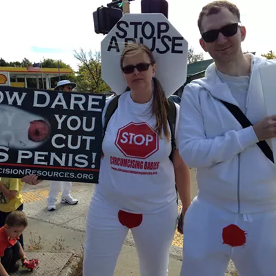 Image: How Dare You! Protesters Exclaim