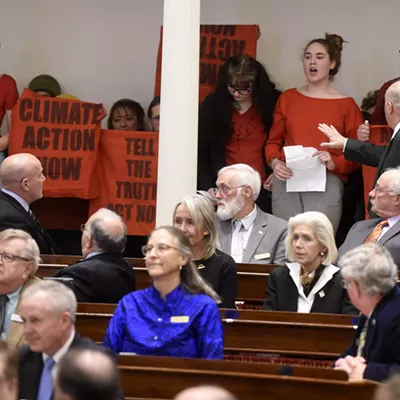 Image: Climate Activists Disrupt Scott's State of the State Address