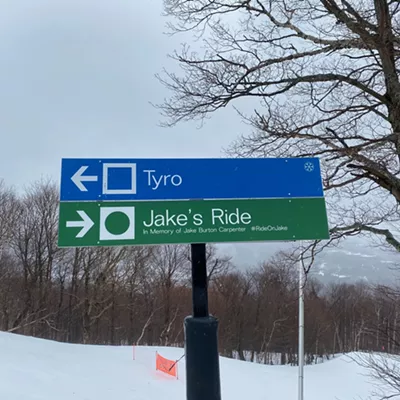 Image: Stowe Renames Trail &lsquo;Jake&rsquo;s Ride&rsquo; in Honor of Late Burton Founder