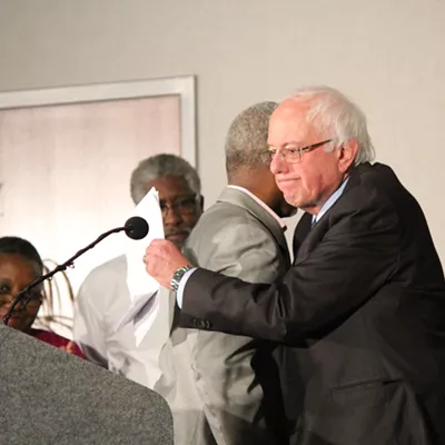 Image: Black Political Leaders Endorse Bernie Sanders in South Carolina