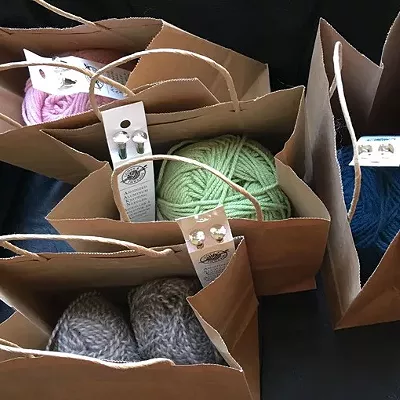 Image: Vermonters Get Crafty to Keep Their Neighbors in Yarn