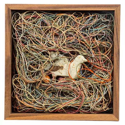 Image: Vermont Artist Peter Thomashow Goes Outside