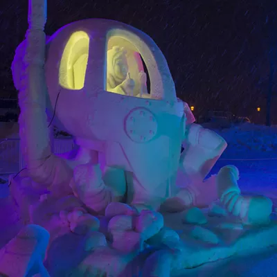 Image: Team Vermont Wins International Snow Sculpture Comp