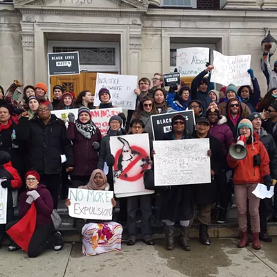 Image: In St. Albans March, Black Lives Matter VT Decries School Racism