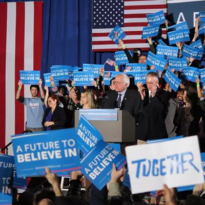 Image: Sanders Wins Utah and Idaho, Clinton Takes Arizona