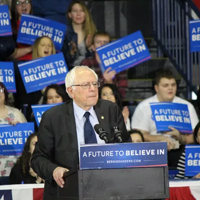 Image: Sanders Shifts Focus to &lsquo;Progressive&rsquo; Platform After Four Losses and a Win