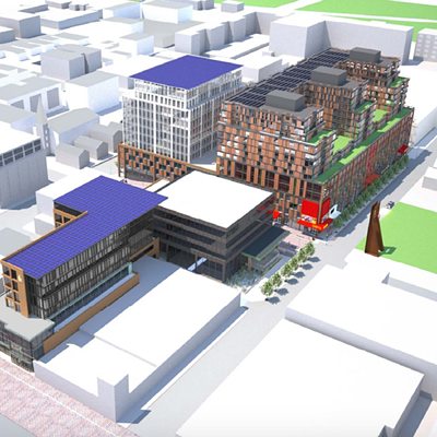 Image: Council Approves Preliminary Agreement With Burlington Town Center Developer