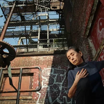 Image: Eiko Otake Performs 'A Body' at the Moran Plant
