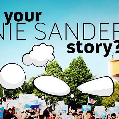 Image: We Want to Hear Your Bernie Sanders Stories!