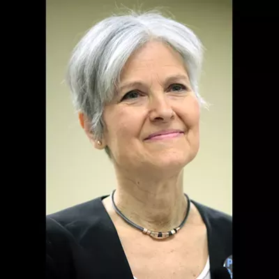 Image: Green Party's Jill Stein Courts Sanders Supporters in Philly