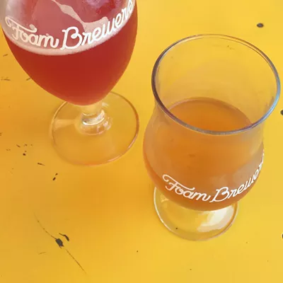 Image: Drink Up: A Black Currant Saison at Foam Brewers
