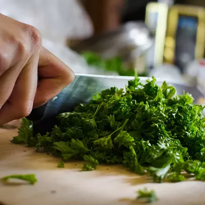 Image: Gremolata: The Trio of Parsley, Garlic and Lemon Rind