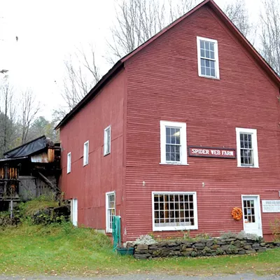 Image: Fire Destroys Beloved Williamstown Spiderweb Barn