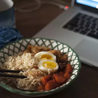 Image: Farmers Market Kitchen: Breakfast Ramen Hack