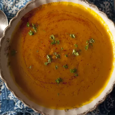 Image: Farmers Market Kitchen: Coconut Carrot Squash Soup