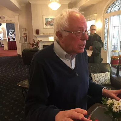 Image: Walters: No, Bernie's Not Running (Yet)