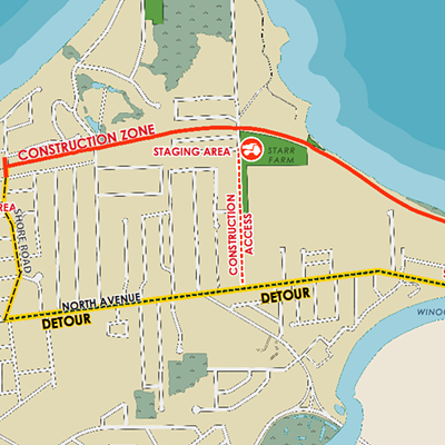 Image: Burlington Bike Path Construction to Begin as Summer Season Starts