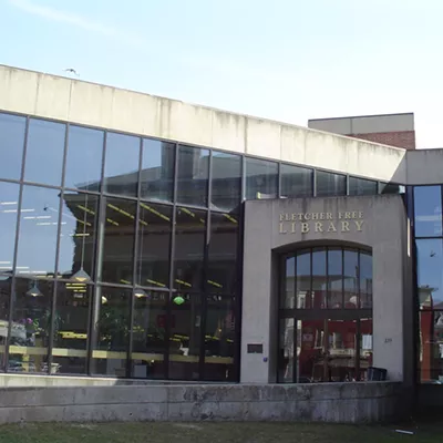 Image: Swastika, Racial Slur Found in Burlington Library Bathroom