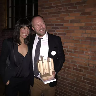 Image: Jensen Beach Receives Vermont Book Award