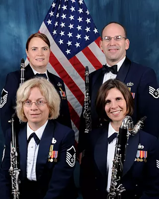 Image: Burlington City Arts Summer Concerts: American Clarinet Quartet