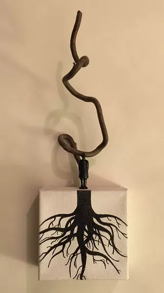 Image: 'ROOTS: Mixed Media Art Show'