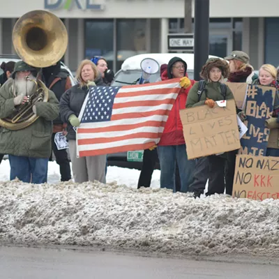 Image: Photos From Anti-Racism Rally
