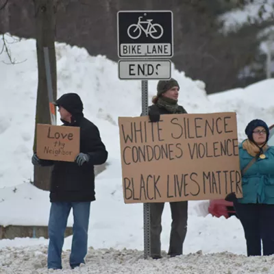 Image: Photos From Anti-Racism Rally