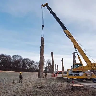 Image: Shelburne Farms' Poplar Drive