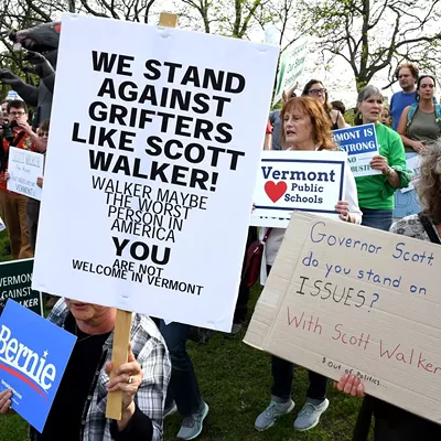 Image: Scenes from the Scott Walker Protest