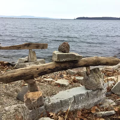 Image: Natural Artwork on the Burlington Waterfront