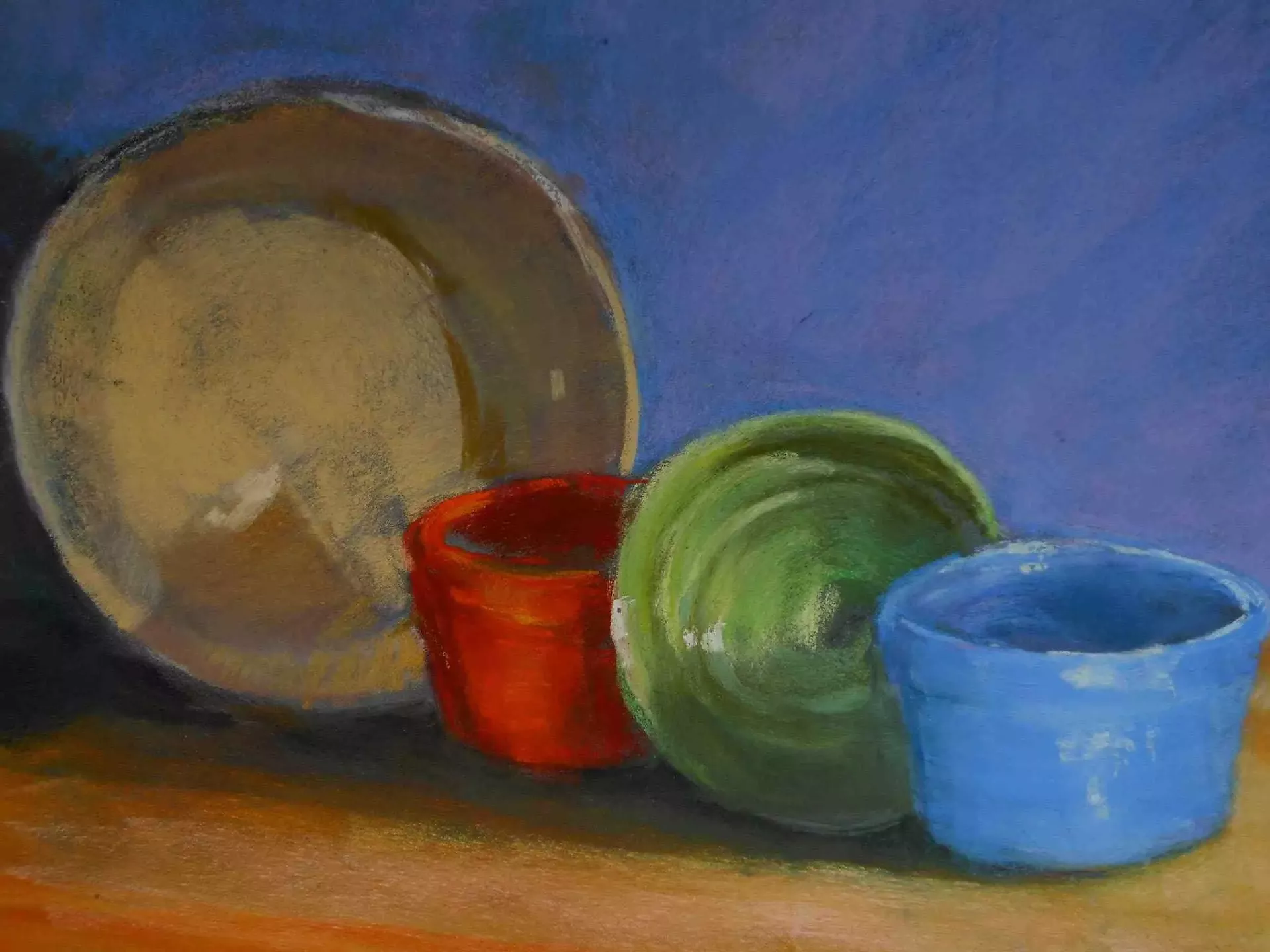 Untitled pastel by Kate Reeves
