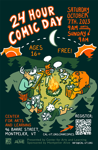 Image: 24-Hour Comics Day