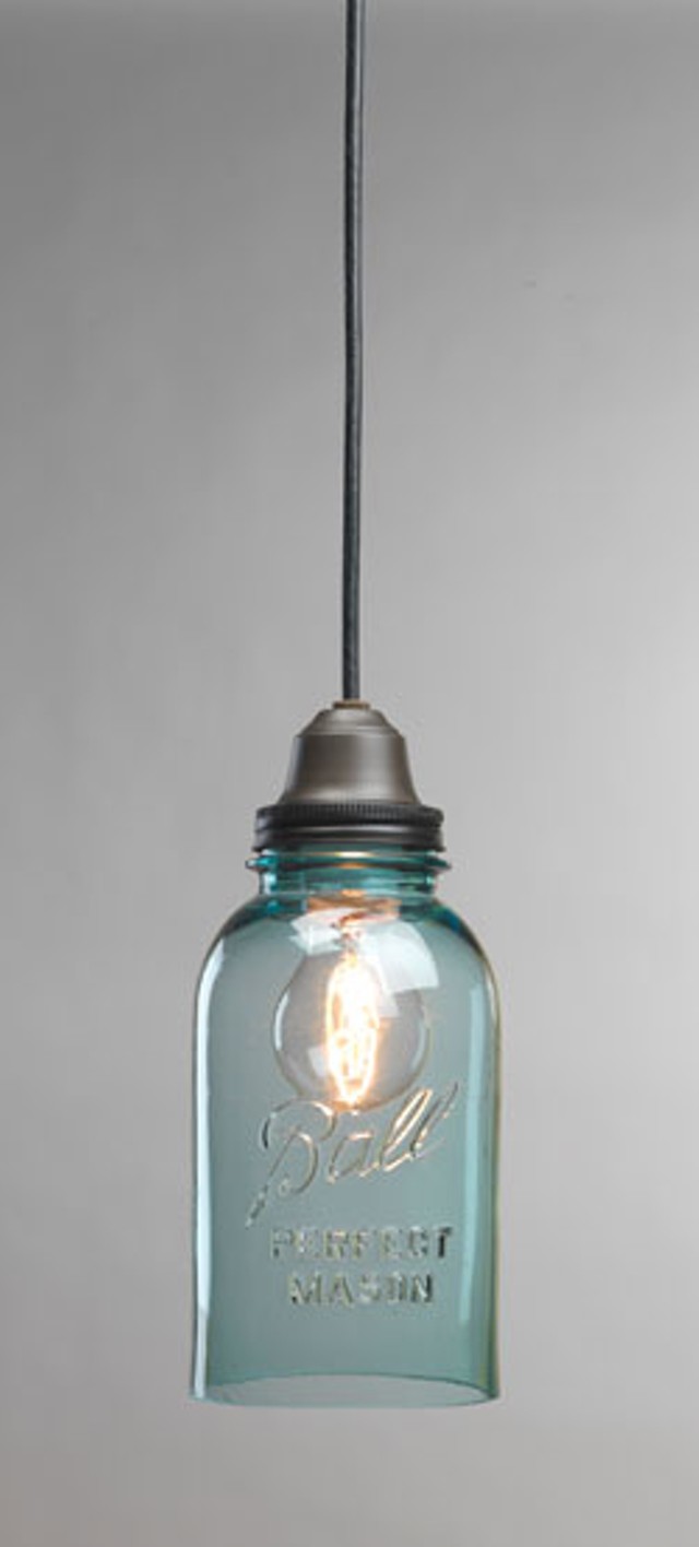 A Ball jar light